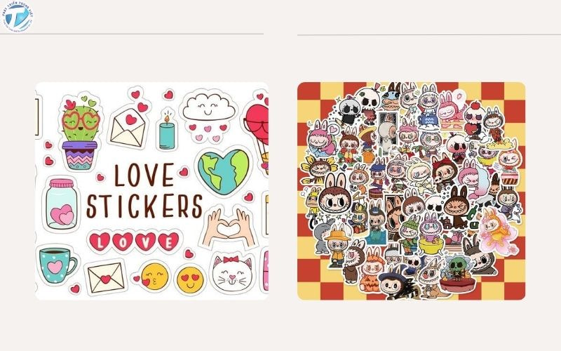 Kinh doanh sticker trang trí 